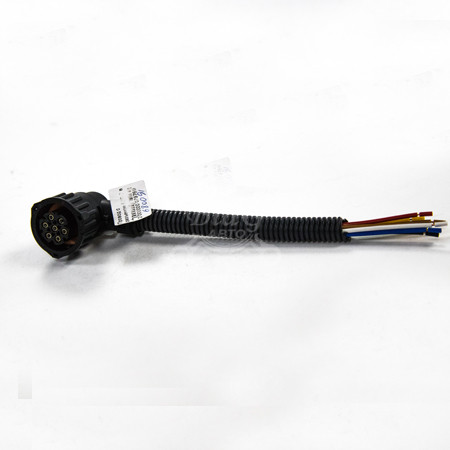 Провод с разъемом ASS-2 в фонарь 7-конт. 90°, 20см, ответная часть (ТАС-680091)