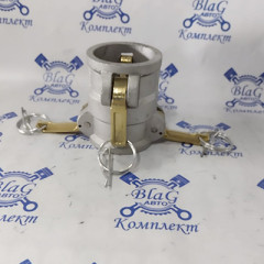 Камлок тип DD AL150 (1,5&quot;-1,5&quot;) (38мм-38мм) (розетка - розетка) переходной