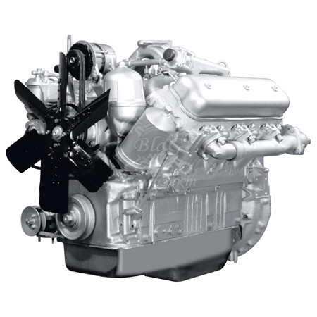 Двигатель ЯМЗ-236М2 с КПП