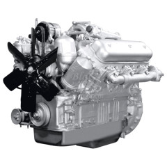 Двигатель ЯМЗ-236М2 с КПП