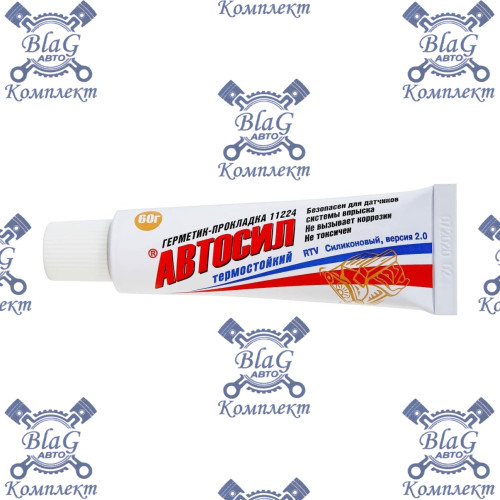 Герметик прокладка "АВТОСИЛ" универсальный 11224 белый 60 г.