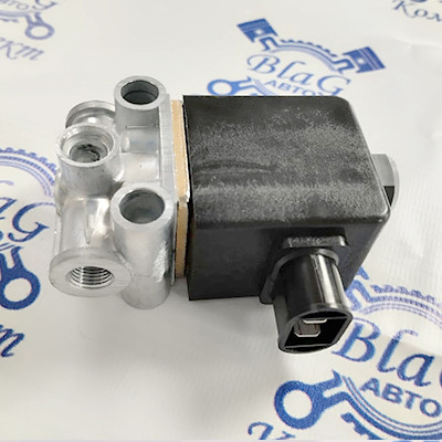 Клапан электромагнитный ЭПК КЭМ-10 квадратный черный 24В КАМАЗ (г. Йошкар-Ола)