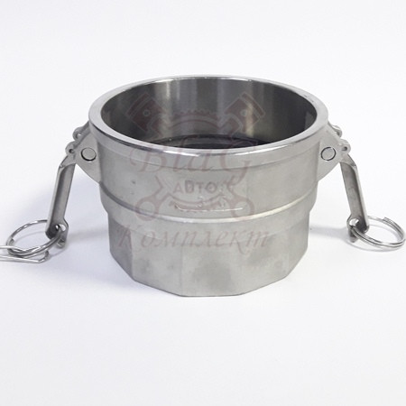 Камлок SS304 тип D-400 4" (100мм) (розетка с внутренней резьбой)