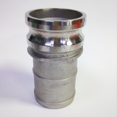 Камлок SS304 тип E-600 6" (150мм) (ниппель с концом под рукав)