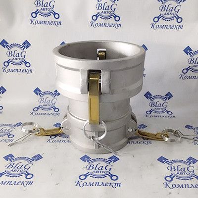 Камлок тип DD AL3040 (3"-4") (75мм-100мм) (розетка - розетка) переходной