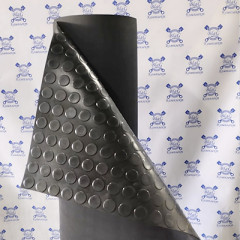 Ковры 1500х10000х3,0мм рифленые, черные &quot;пяточок&quot; &quot;СК-Полимеры&quot;