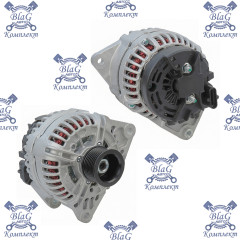 Генератор (24В, 90А) ALB1812/0124655005 (1986A00966) КАМАЗ Евро-4 ISBe, 6ISBe, IVECO