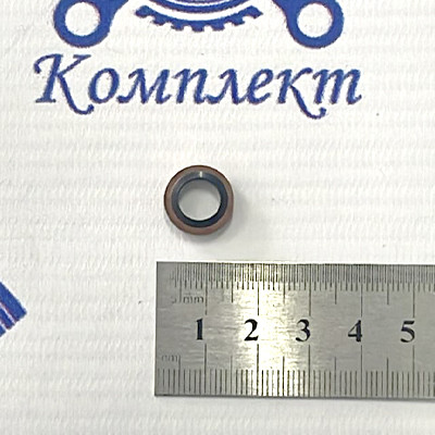 Шайба медная-обрезиненная Ф08 топливной системы двигателя WCR08