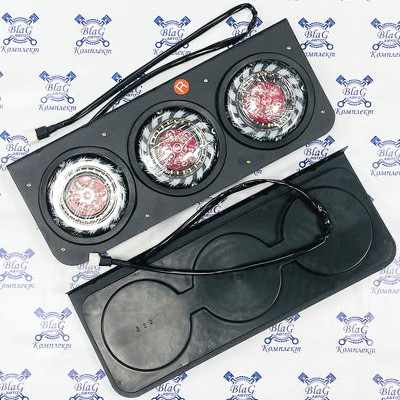 Фонарь светодиодный LED 24В для грузовика, прицепа, фургона  (к-кт)/ KR-6100