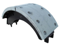 Колодка тормозная в сборе 53212-3501090 простая 5320 КАМАЗ (шир.-140мм) "Завод Аккор"