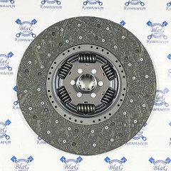 Диск сцепления ведомый 395мм (10 шлицов, 45мм внутр) 1878004094, КАМАЗ-4308 дв.Cummins ROOYACAR