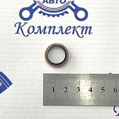 Шайба медная-обрезиненная Ф14 топливной системы двигателя WCR14