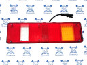 Фонарь задний 8512 ГАЗ, Валдай, универсальный 24В левый диод / 8512-24-500LED