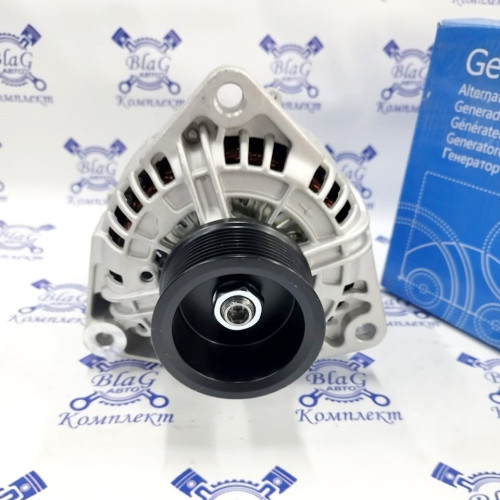 Генератор (24V. 100A.) 9 руч. A0001504650, A0121540502 (0124555002, 0124655001, ALB7739, ALB1739) MB