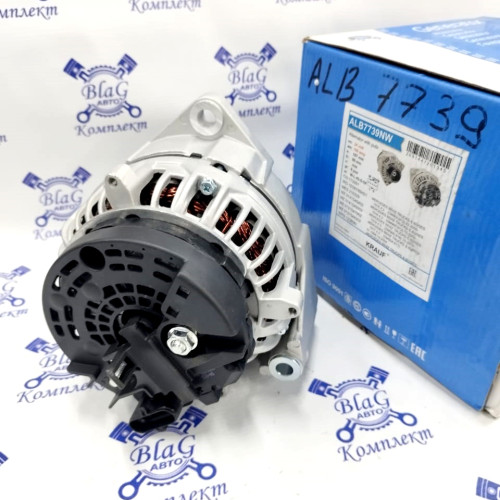 Генератор (24V. 100A.) 9 руч. A0001504650, A0121540502 (0124555002, 0124655001, ALB7739, ALB1739) MB