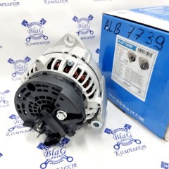 Генератор (24V. 100A.) 9 руч. A0001504650, A0121540502 (0124555002, 0124655001, ALB7739, ALB1739) MB
