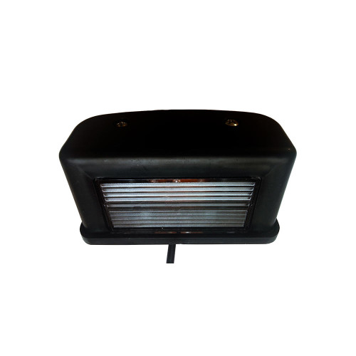 Фонарь освещения номерного знака ПН 1-0101LED Евро ЧЕРНЫЙ (прямоугольный) LED (ТАС)