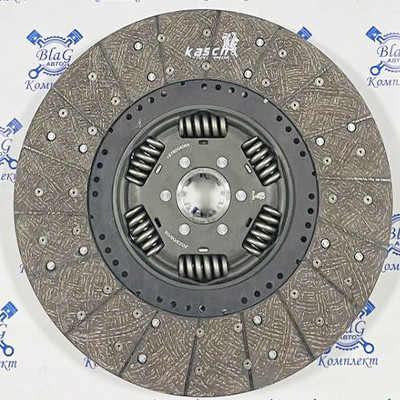 Диск сцепления ведомый 395мм (10 шлицов, 45мм внутр) 1878004094, 1878004109 КАМАЗ-4308 Kasch