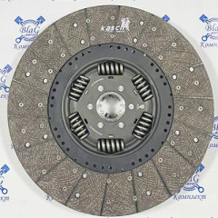 Диск сцепления ведомый 395мм (10 шлицов, 45мм внутр) 1878004094, 1878004109 КАМАЗ-4308 Kasch