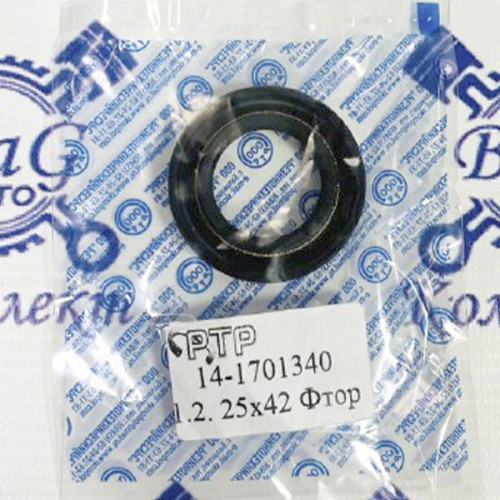 Манжета (25х42х7) КПП (фтор) / КАМАЗ 14-1701340