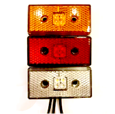 Указатель габарита (маркерный) 180-01 24В БЕЛЫЙ (ТАС)