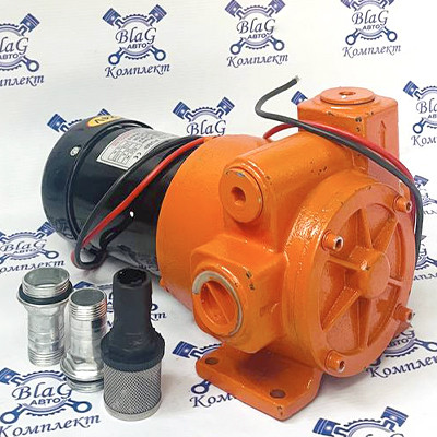 Насос перекачки светлых нефтепродуктов 24В. 600Вт. 100л/мин. YTB-100