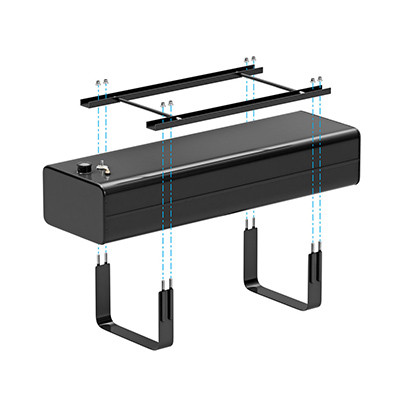 Бак топливный на полуприцепы KRONE, KÖGEL, KÄSSBOHRER, WIELTON, ТОНАР 600л   (433х673х2100) к-т