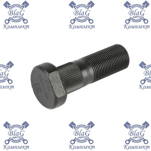 Болт крепления колеса САФ (L=68; 22x1,5) (М4100006)