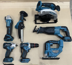 Набор аккумуляторного инструмента Makitta в кейсе (7 в 1)