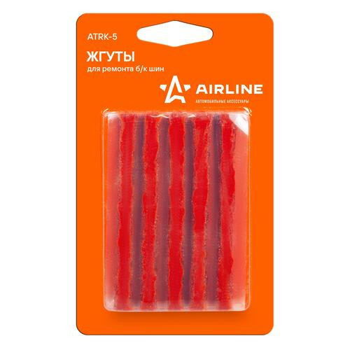 Жгуты для ремонта б/к шин 10 шт. армированные, в блистере (D6 мм) (ATRK-5)