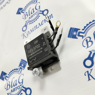 Реле интегральное Я-120 Евро (на генератор 4001) (зима/лето) / 681-3702 / 681.3702