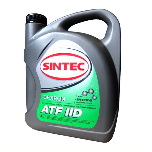 Масло д/автомат. трансмиссии SINTEC ATF DEXRON III, 4л.