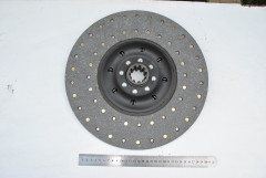 Диск ведомый КАМАЗ усиленный (с 2-мя пружинами с асбестовой накладкой) / ZTD 142-1601130