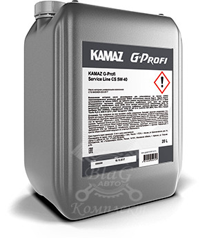 МАСЛО КАМАЗ G-Profi Service Line CS 5W-40, 20 л
