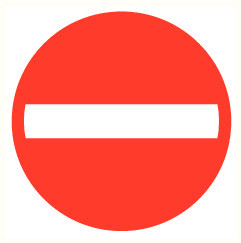 Наклейка "Стоп" (3826)