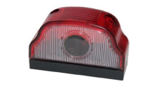 Фонарь освещения номерного знака ПН 2-0102LED Евро КРАСНЫЙ (волна) LED (ТАС)