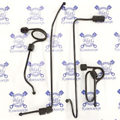 Трубка топливная в/д ТНВД (Д-245 до Евро-1) к-т 4 шт / 240-1104300-01/02/03/04