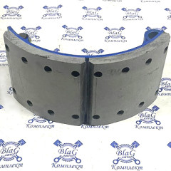 Колодка тормозная в сборе МАДАРА шир.-180мм / 340-006-7456 "Завод Аккор"