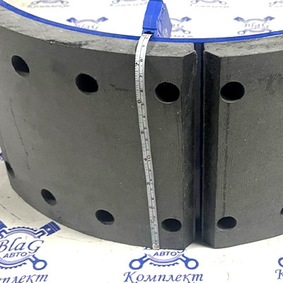 Колодка тормозная в сборе МАДАРА шир.-180мм / 340-006-7456 "Завод Аккор"