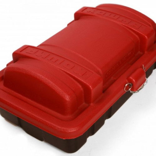 Ящик для кошмы (красная крышка)