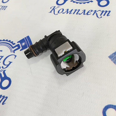 Штуцер быстросъемный топливопровода (уголок, под коннектор) D9.49-ID8-90 8х10