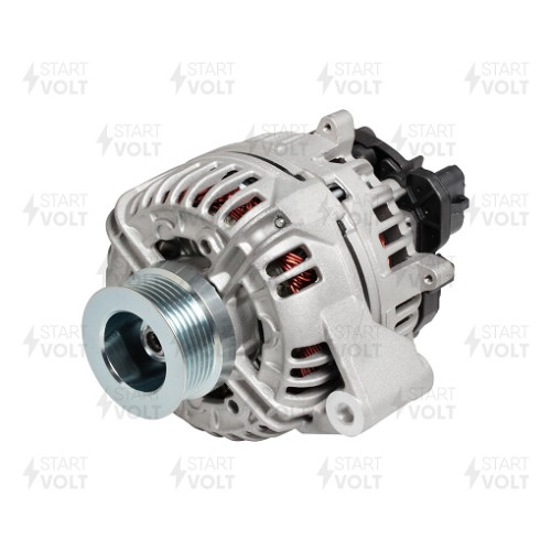 Генератор для а/м КАМАЗ с дв. ЕВРО-3/ЕВРО-4 (5PIN) 80A (LG 1704) STARTVOLT