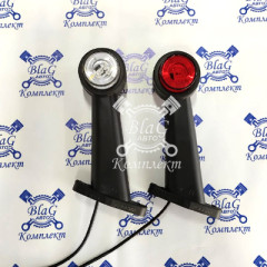 Фонарь габаритный ФГ-15-04LED бегущий (светодиод) красный/белый 24В (ТАС)