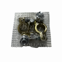 Клеммы АКБ латунь, D=10 (болт сверху) (к-т из 2-х) 19745