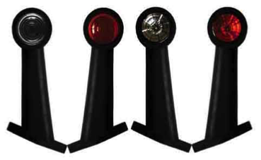 Фонарь габаритный ФГ-15-05LED светодиодный (спираль) (ТАС)