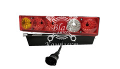 Фонарь задний 24В М-ЕВРО, универсал, левый с проводом 7452-262 (ТАС)