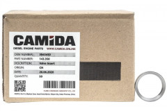 Седло клапана выпускного (ГБЦ) КАМАЗ, НЕФАЗ, ПАЗ, ВАЛДАЙ дв.Cummins ISBe, ISF3.8 3943450 (CAMIDA) 143.350