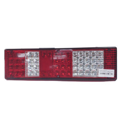 Фонарь задний 24В М-ЕВРО, универсал, левый, диодый с АМР разъемом и бок.габарит. 7452-510LED (ТАС)