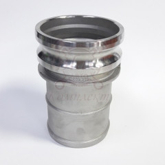 Камлок SS304 тип E-400 4" (100мм) (ниппель с концом под рукав)