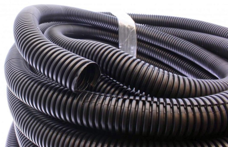 Трубка автомобильная гофрированная ПП-Р-22,6/28,3мм разрезная (60) "А-Пласт" Россия